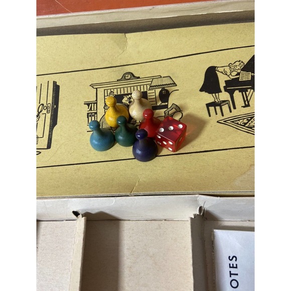 Vintage 1956 Parker Brothers CLUE Board Game Original Box - Picture 3 of 12